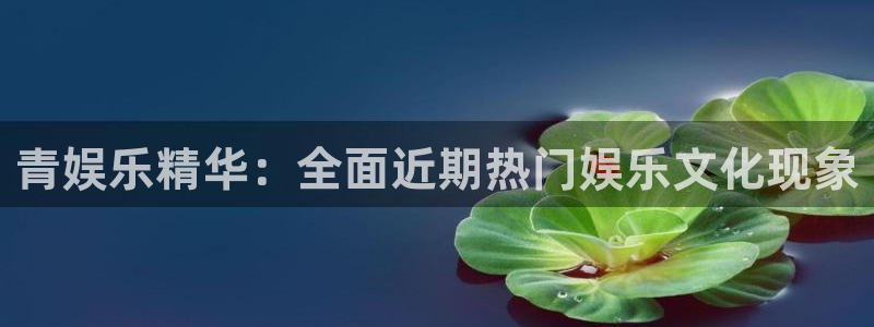 蓝图娱乐：青娱乐精华：全面近期热门娱乐文化现象