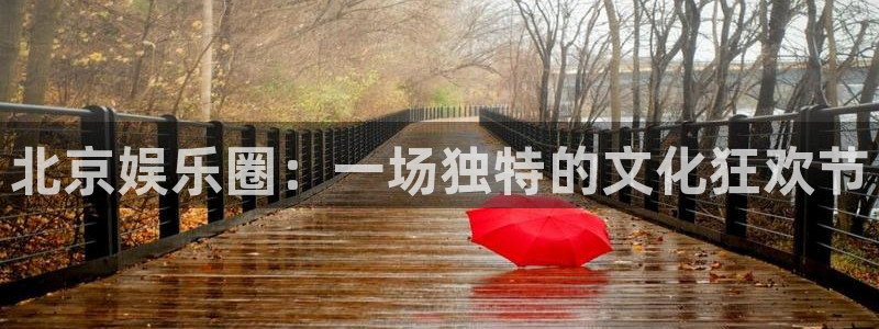 蓝图娱乐：北京娱乐圈：一场独特的文化狂欢节